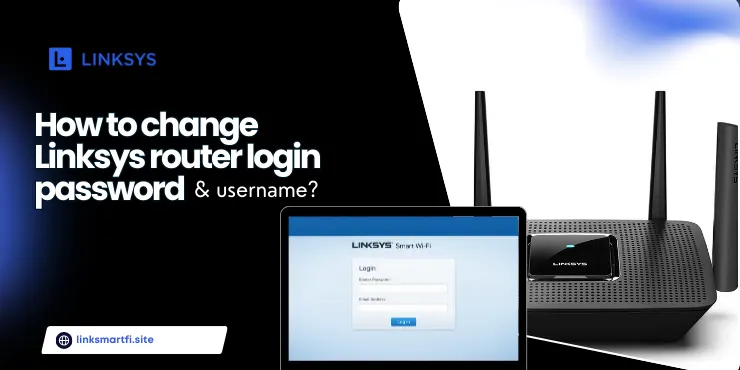How to change Linksys router login password